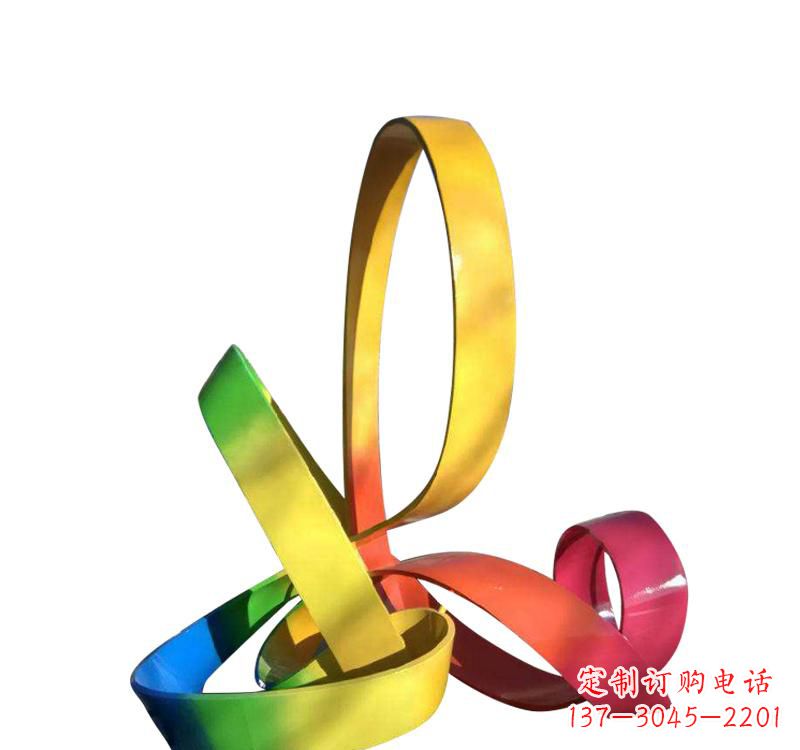 开封不锈钢公园胶卷雕塑