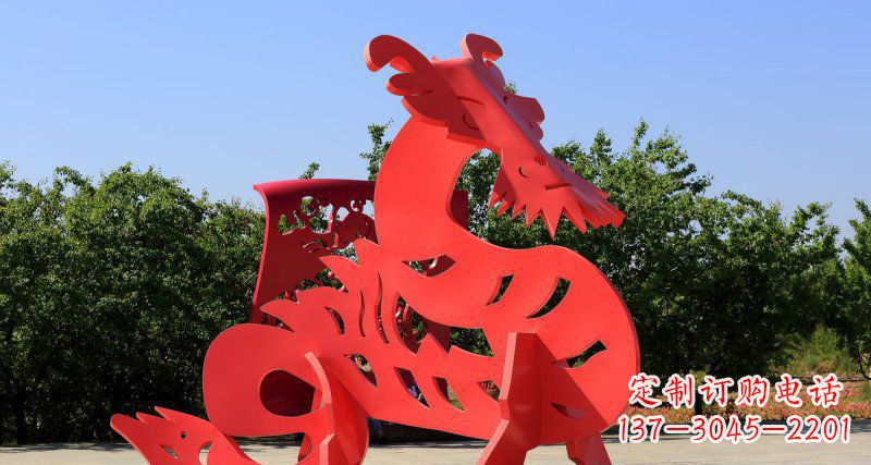开封不锈钢貔貅雕塑为广场增添美感