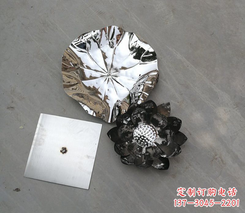 开封不锈钢荷叶雕塑传承传统文化