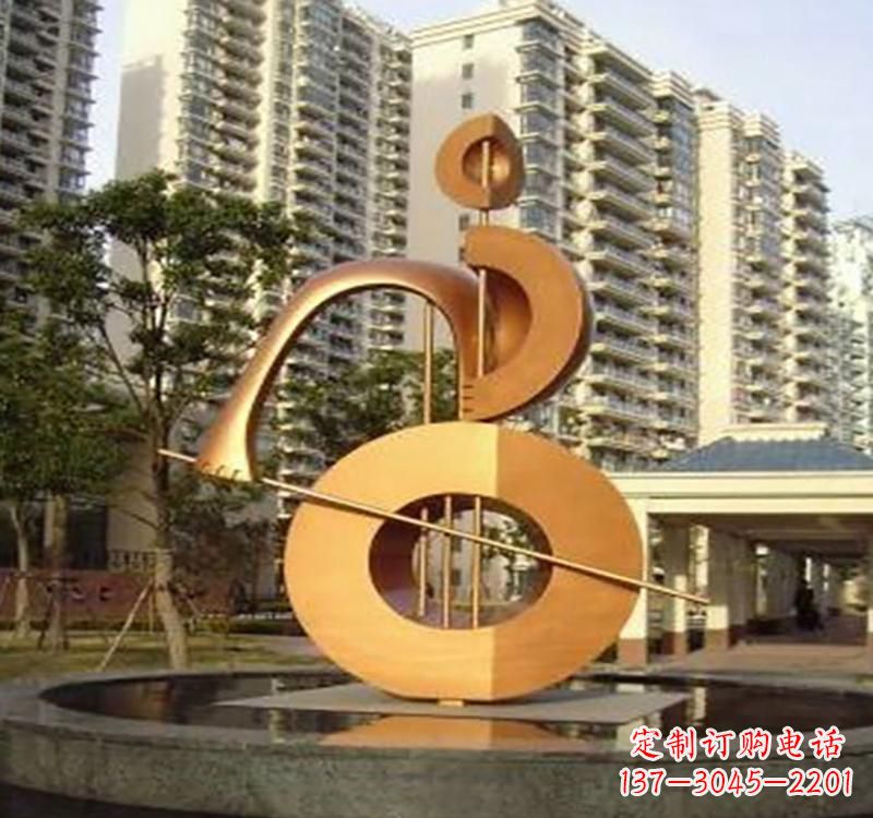 开封不锈钢葫芦乐器雕塑精致的艺术瑰宝