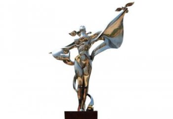 开封世界和平的象征不锈钢广场女神雕塑