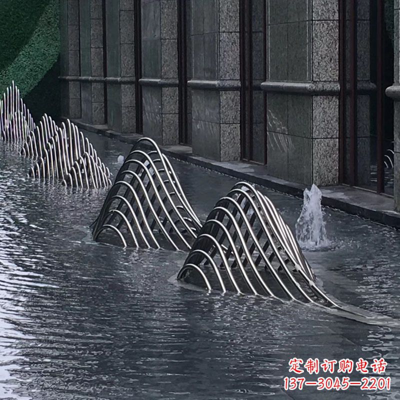 开封不锈钢假山雕塑精美外形,百变造型