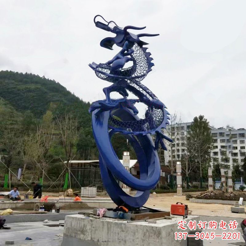 开封不锈钢动物雕塑——点缀公园园林