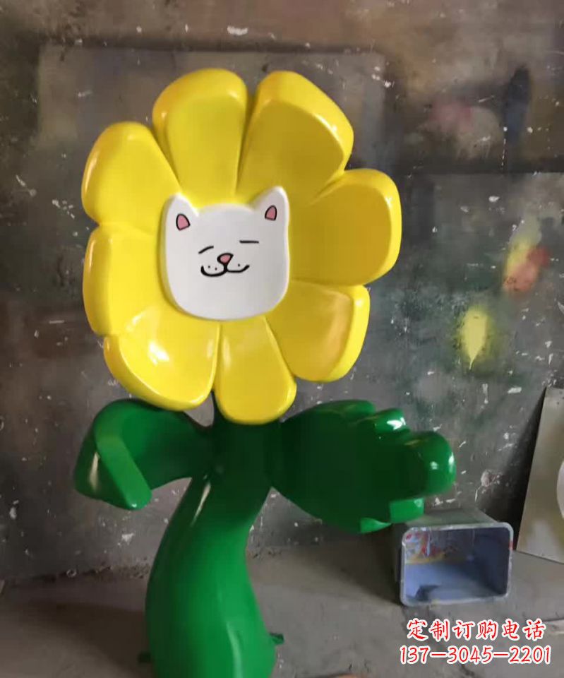 开封不锈钢太阳花雕塑艺术与美的结合