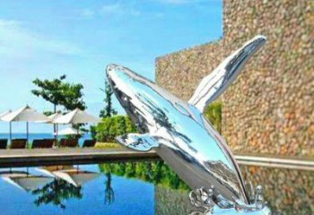 开封不锈钢鲸鱼雕塑艺术之美