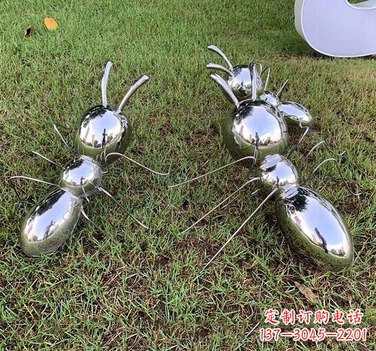 开封不锈钢昆虫蚂蚁雕塑