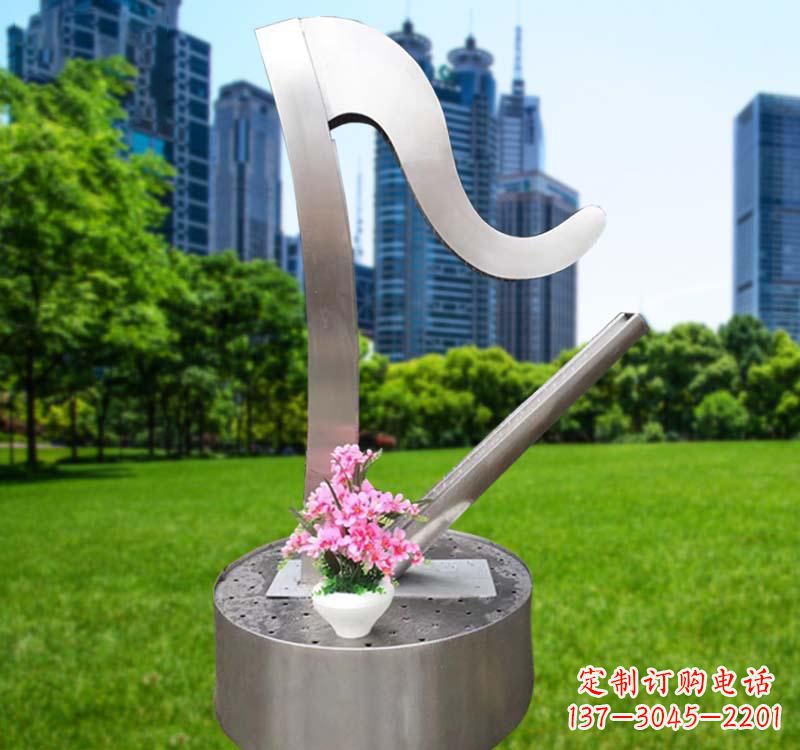 开封不锈钢竖琴雕塑艺术的精髓