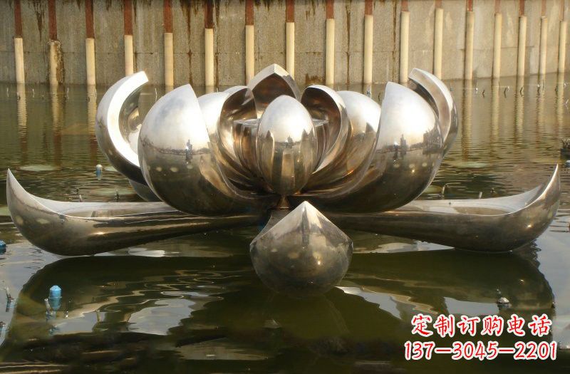 开封不锈钢莲花喷泉雕塑艺术精品的传承