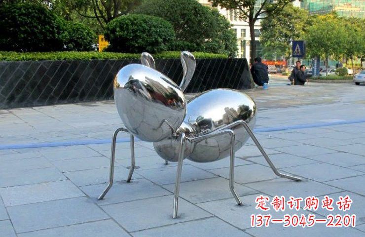 开封不锈钢蚂蚁雕塑222