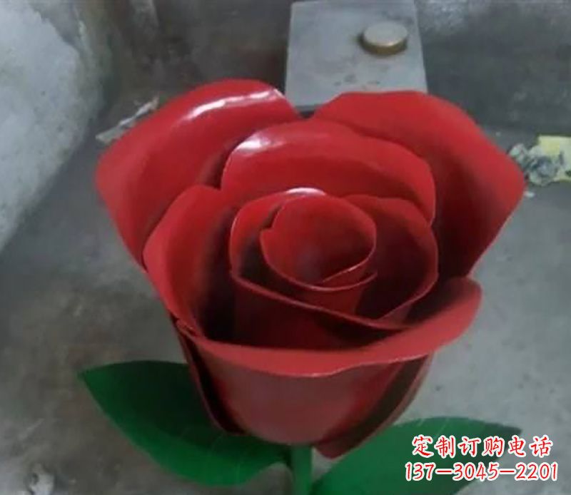 开封不锈钢玫瑰美丽而永恒