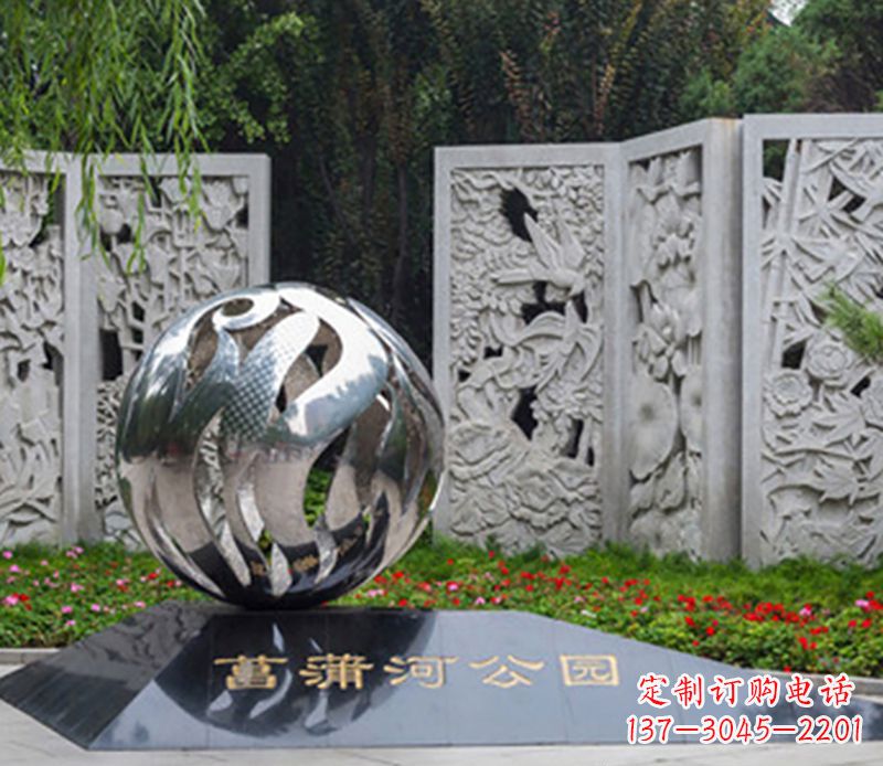 开封飘带雕塑不锈钢的外部装饰