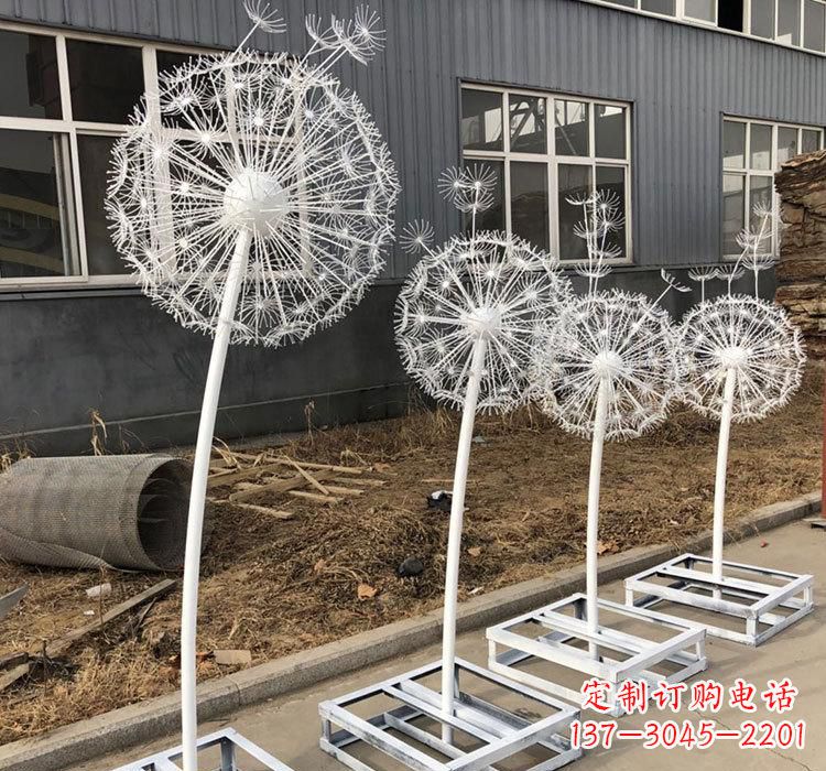 开封不锈钢蒲公英——城市雕塑的精美瑰宝