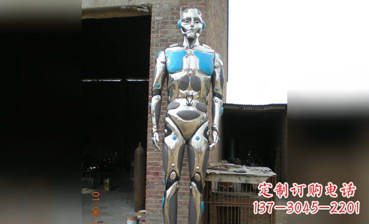 开封不锈钢人体雕塑精美绝伦