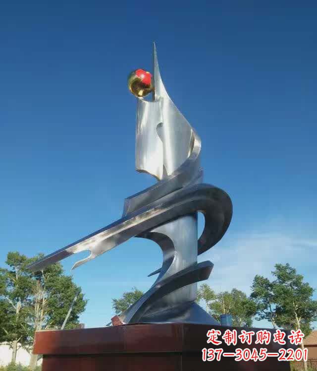 开封不锈钢书籍创意雕塑