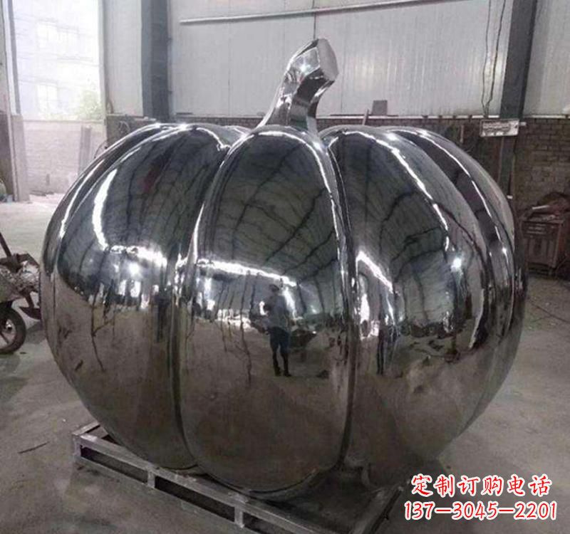 开封不锈钢蔬菜雕塑——精美而经典