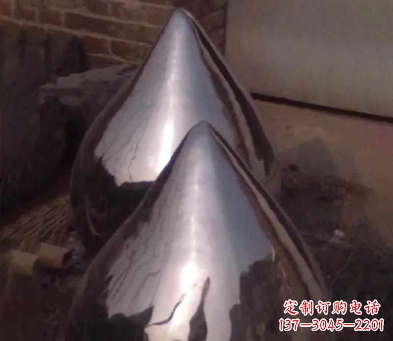 开封不锈钢水滴雕塑艺术与美的完美结合