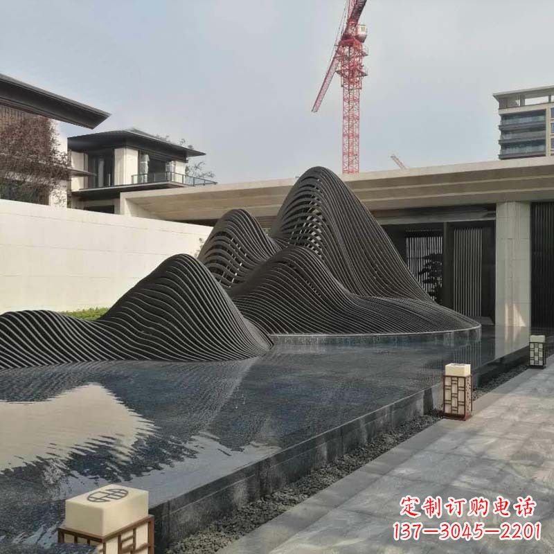 开封不锈钢铁艺假山