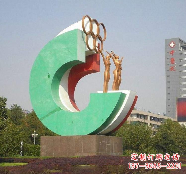 开封勇于拼搏的运动员雕塑