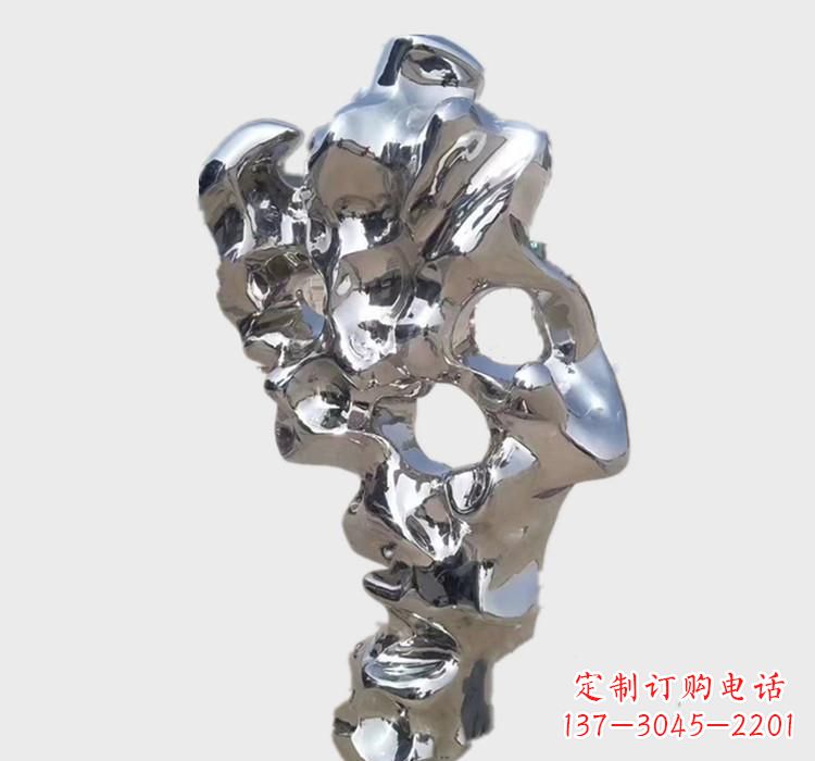 开封不锈钢太湖石雕塑艺术的精致表现