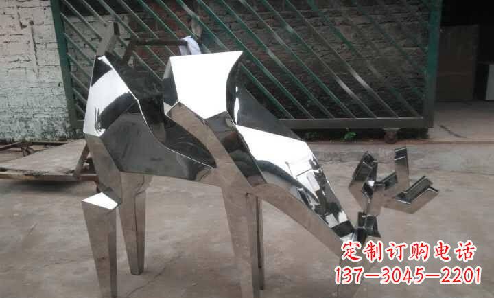 开封不锈钢小羊雕塑艺术的精髓