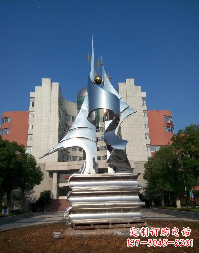 开封不锈钢书籍雕塑艺术与文化的结合