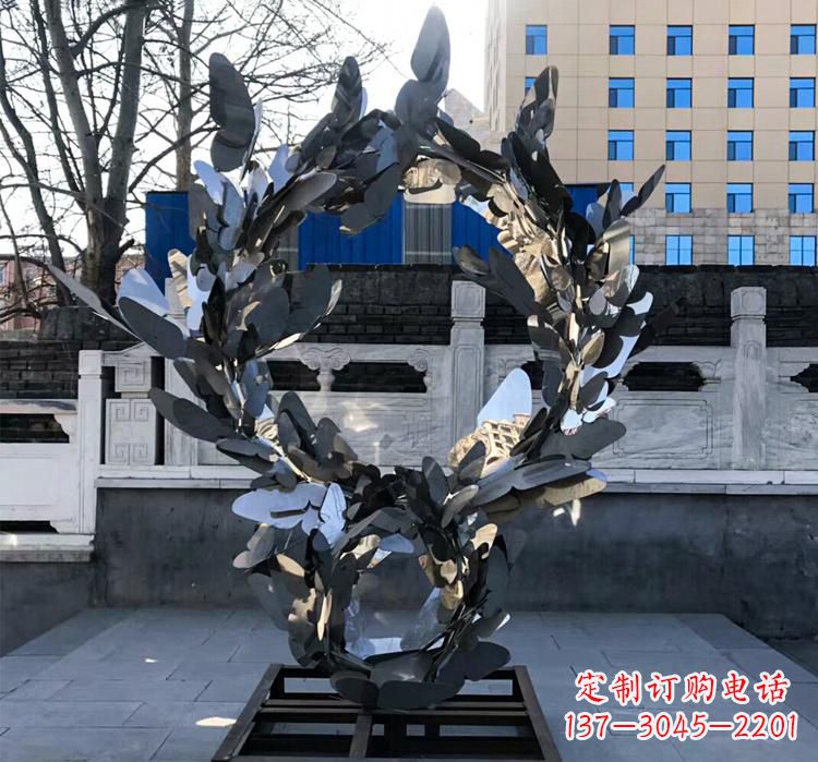 开封不锈钢蝴蝶之美——不锈钢艺术蝴蝶景观雕塑
