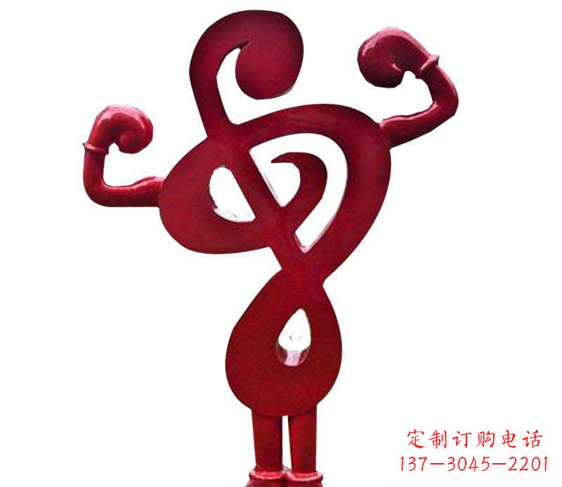 开封音符之美——不锈钢音符雕塑