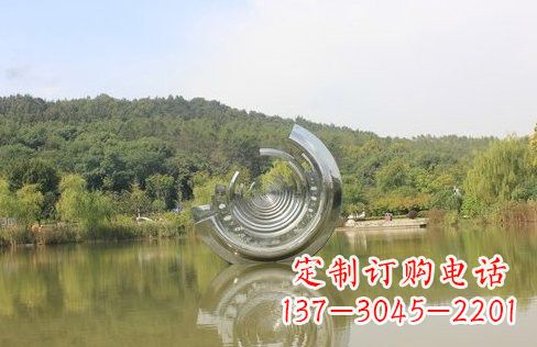 开封不锈钢园林抽象齿轮雕塑