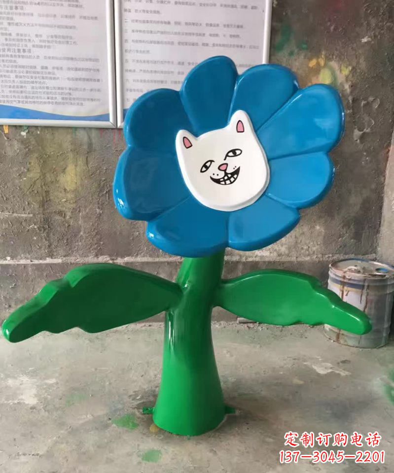 开封不锈钢装饰太阳花景观雕塑