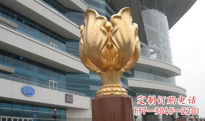 开封不锈钢紫荆花之美