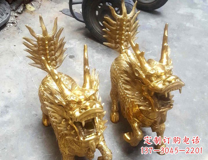 开封麒麟雕塑东方之瑰宝