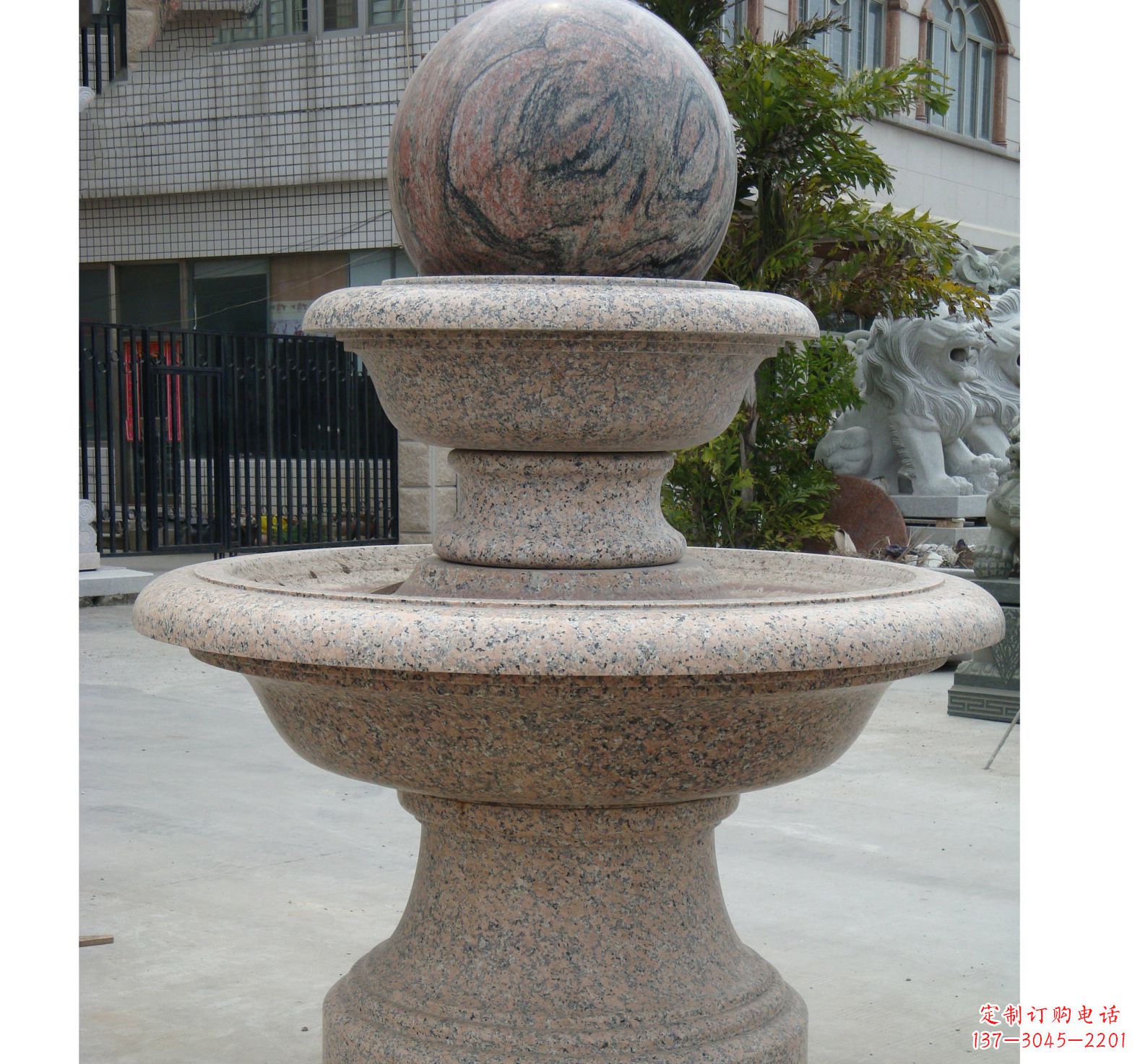 开封财源滚滚之风水球雕塑