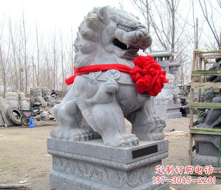 开封雄壮狮子石雕——欢迎来到宁波