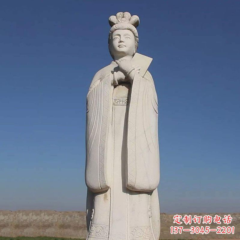开封蔡琰蔡文姬雕塑-大型历史名人东汉著名才女文学家雕像