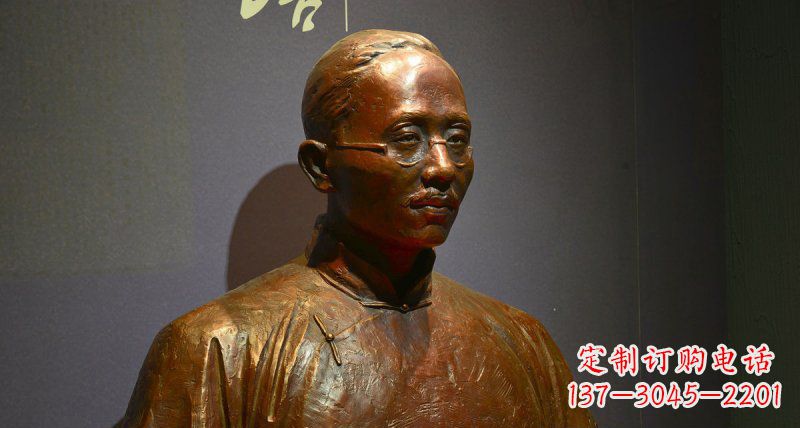 开封蔡元培名人胸像铜雕