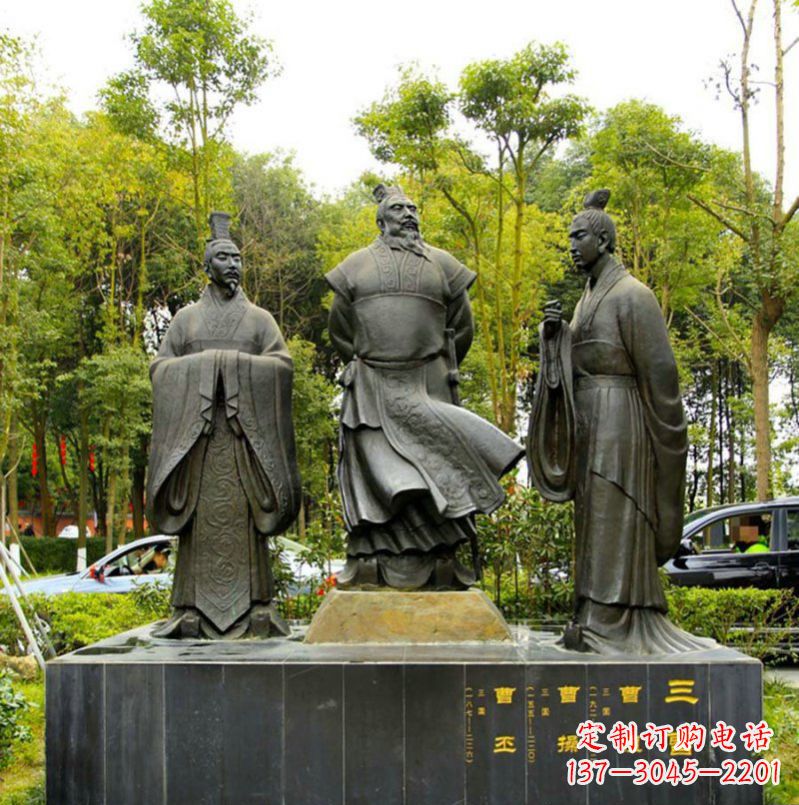 开封曹丕铜雕——汉朝历史上的一位伟大统治者