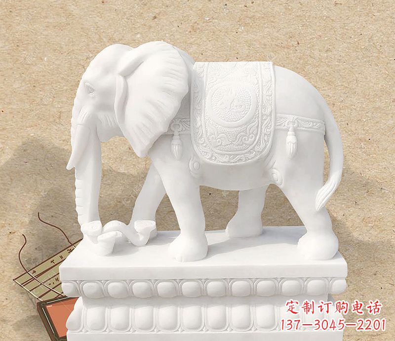 开封雕刻大象,抒发自然之美
