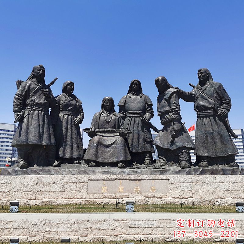 开封草原母亲——传承爱的雕塑