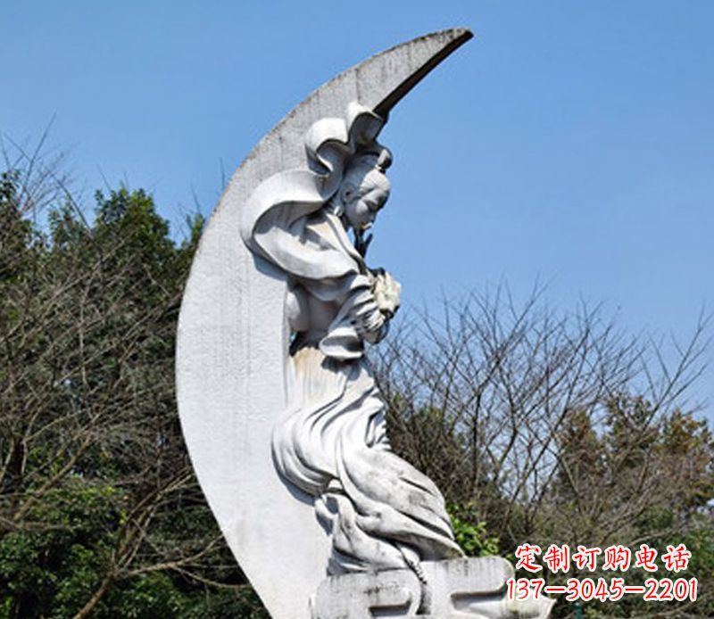 开封嫦娥奔月传承中国传统文化的雕塑之美