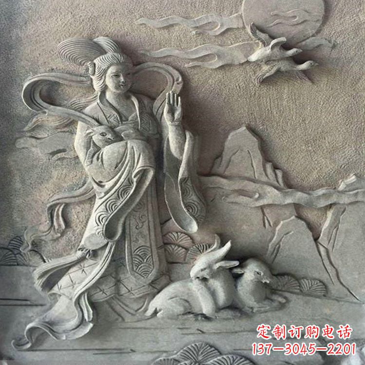 开封月神太阴星君嫦娥雕塑