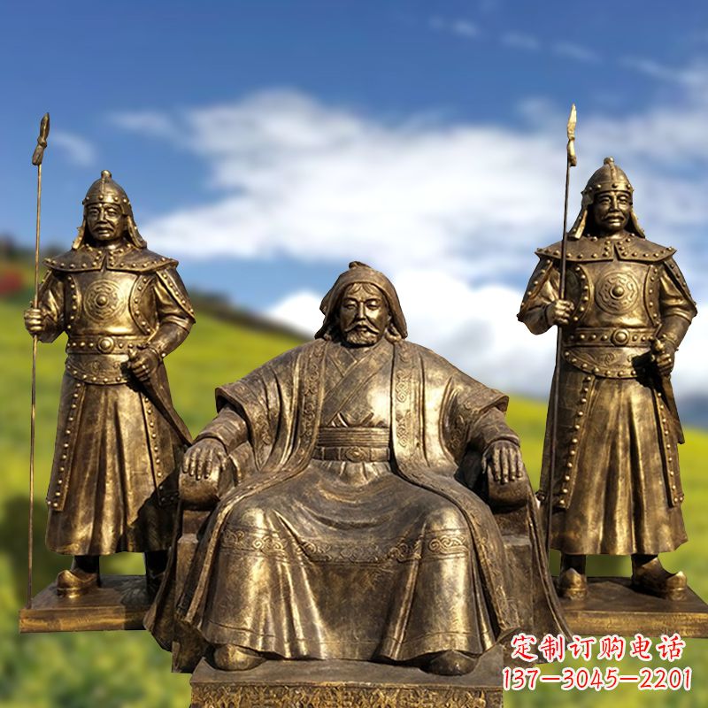 开封成吉思汗一座永恒的纪念雕塑