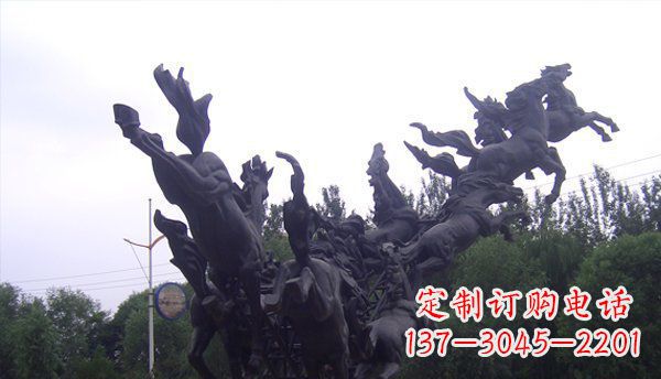 开封马雕塑精美绝伦的艺术品