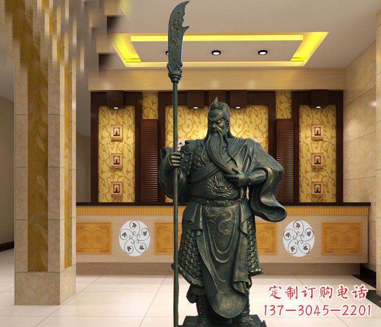 开封关公雕塑——传承弘扬中华文化