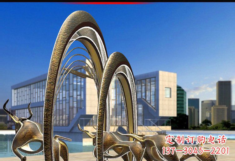 开封拱门雕塑传承传统艺术