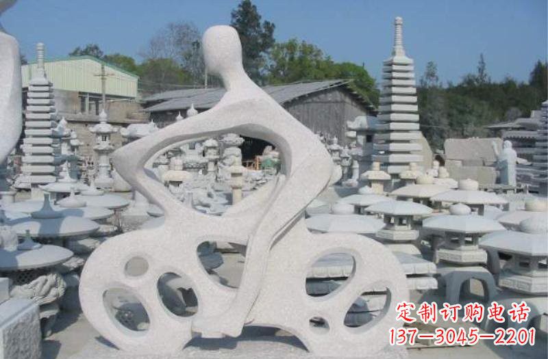 开封骑手的精神一座摩托雕塑