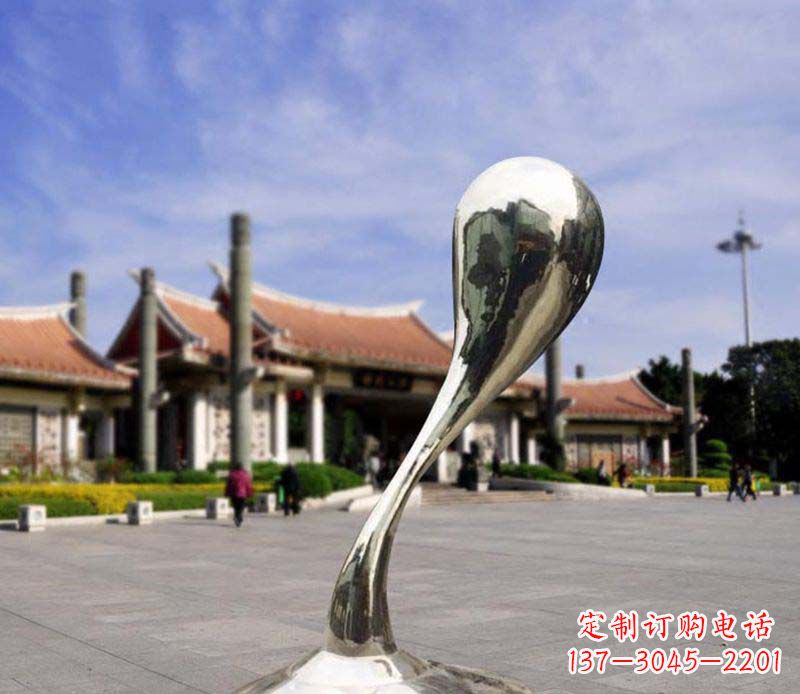 开封水滴美感─广场景观雕塑