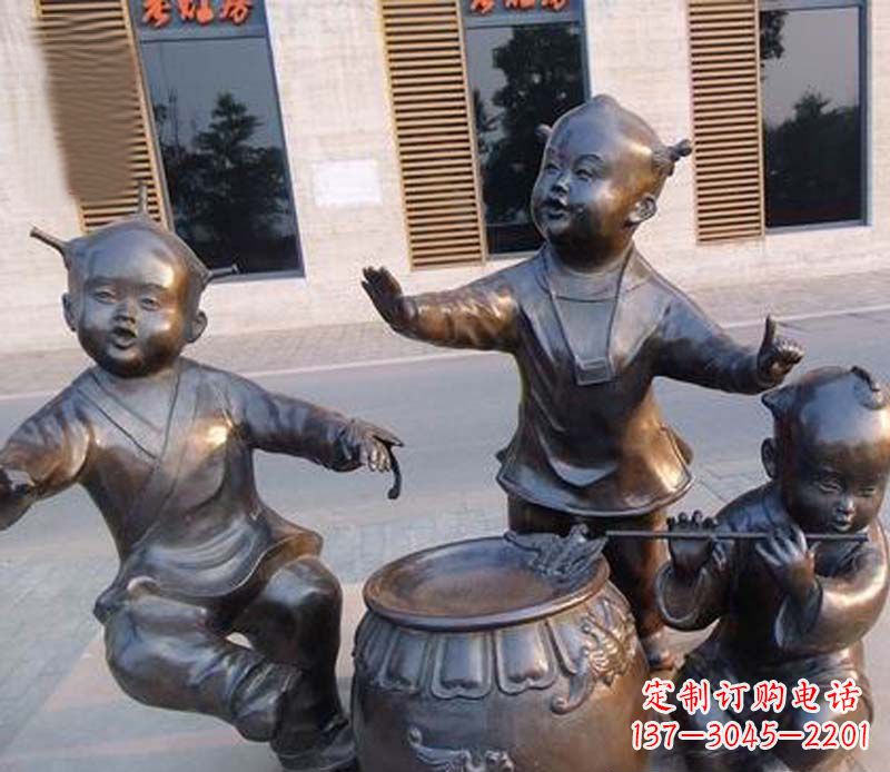 开封儿童铜雕——传承精神家园的艺术瑰宝