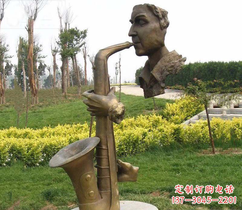 开封萨克斯雕塑艺术的精美表现