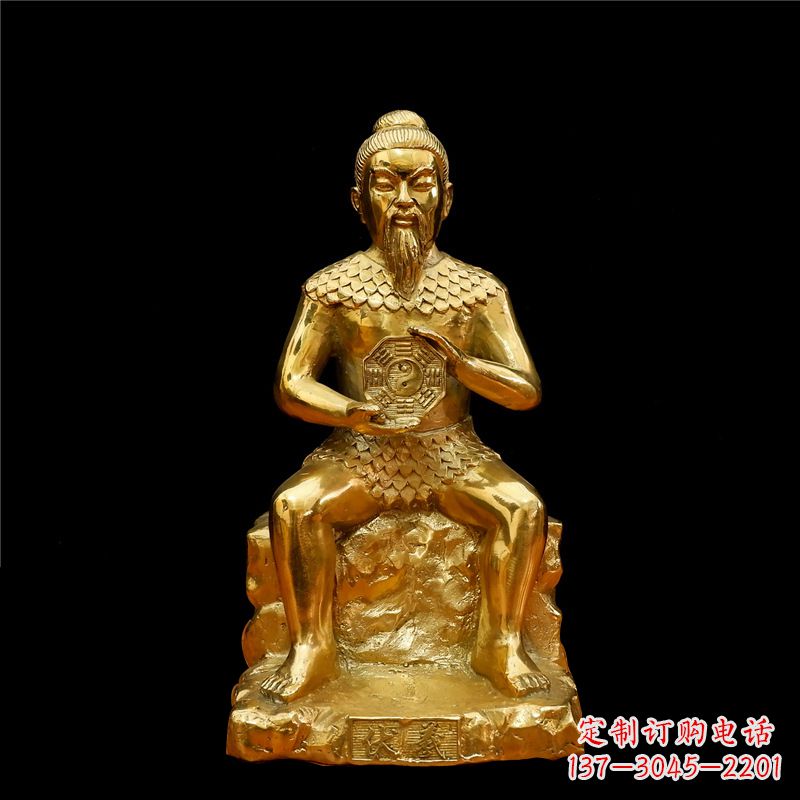 开封伏羲大帝神像汇聚古老文明中的象征