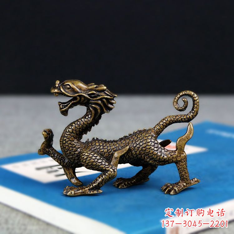 开封纯铜铸造青龙雕塑